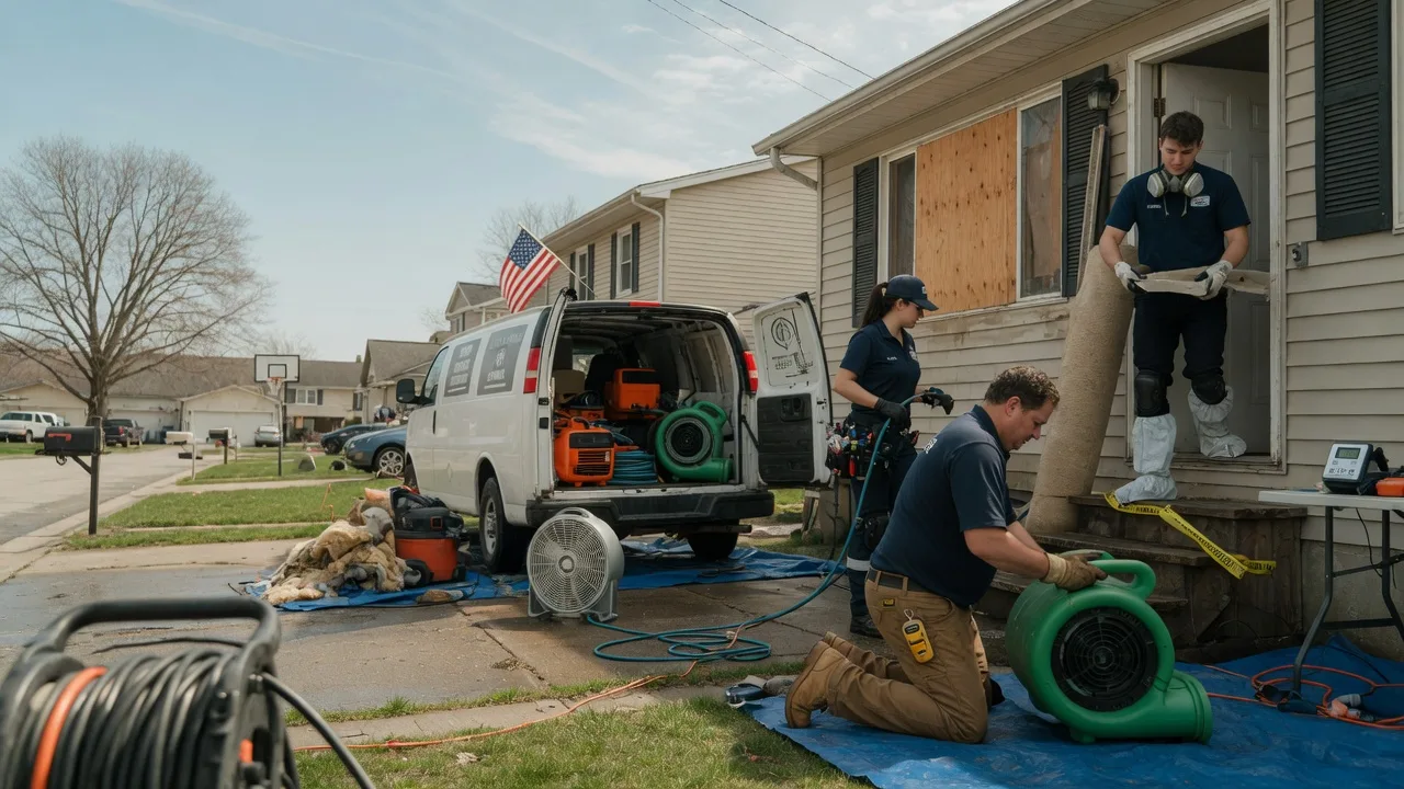Water Damage Restoration in Wildrose, ND near me